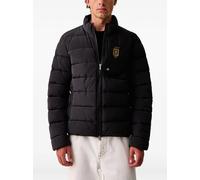 Aeronautica Militare quilted logo-patch padded jacket - Black 48-50-52-54-56-58