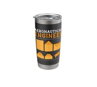 Aeronautical Engineer Engineering Rocket Aerospace Engineer Stainless Steel Insulated Tumbler