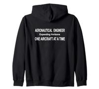Aeronautical Engineer Expands Horizons an Aircraft at a Time Zip Hoodie