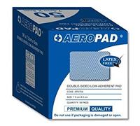 Aeropad Double-Sided Low Adherent Pad 7.5cm x 5cm (50 per Box) - Premium Quality & Latex Free