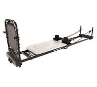 AeroPilates Reformer 435 Foldable Pilates Machine with Flared Foot Bar (Grey)