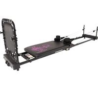 AEROPILATES Reformer 435 Plus Pilates Machine - Black & Pink, Pink,Black