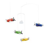Aeroplane Mobile Multicoloured one size