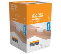 Aeroplast Transparent Plasters, Large Patch 50mm x 75mm (Box of 25)