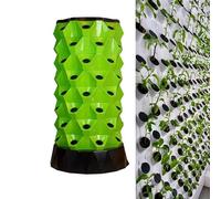 Aeroponic Garden Tower - Hydroponics Growing System for Fresh Vegetables, Herbs, and Strawberries - Ideal for Indoor and Outdoor Gardening