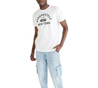 AEROPOSTALE Men's Aero Arch Logo Graphic (Pack of 7), Cream, XL