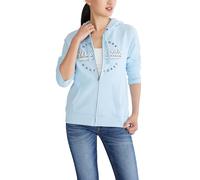 AEROPOSTALE Women's Aero Logo Full Zip Hoodie-Circle/Scripts Hooded Sweatshirt, Summer Song, S