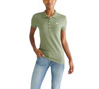 AEROPOSTALE Women's Aero Solid A87 Polo, Four Leaf Clover, XS
