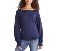 Aeropostale Women's Off The Shoulder Sweater Pullover, Naval Academy, M