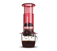 AeroPress | Clear Coffee Press | Manual Brewer | Red | WildBounds UK One Size