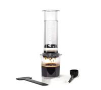 AeroPress Clear XL Coffee Press - 3 in 1 brew method combines French Press, Pourover, Espresso. Full bodied, smooth coffee without grit or bitterness.