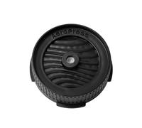 AeroPress Flow Control Filter Cap, No Drip Filter Cap for AeroPress Portable Coffee Press, Specialty Coffee Maker, Black