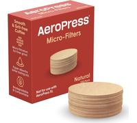 AeroPress Natural Paper Microfilters, AeroPress Coffee Filters, Unbleached Roun