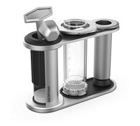 AeroPress Stainless Steel Organizer Stand, Organizing Caddy & Accessories Station with Storage Rack for Filters, Holder Fits Premium, Clear & Original Coffee Maker
