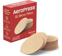 AeroPress XL Natural Paper Microfilters, AeroPress Coffee Filters, Unbleached R