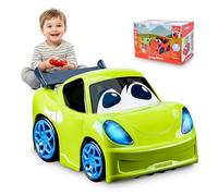 AEROQUEST Remote Control Cars Toys for 2 3 Year Old Boys Cartoon Toot Toot Cars for Toddlers Kids Remote Car with Lights and Music Baby Toy Birthday Christmas New Year Gifts 2 3 Year Old Boy