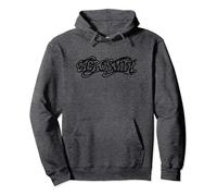 Aerosmith - Aero (Black Logo) Pullover Hoodie