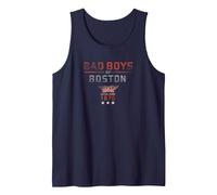Aerosmith - Bad Boys from Boston 1970 Tank Top, Men, Navy Blue, Large
