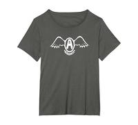 Aerosmith - Batwing T-Shirt, Women's Plus, Asphalt Grey, 1X