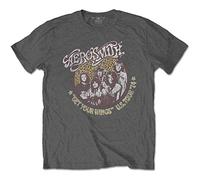Aerosmith 'Get Your Wings Cheetah' (Charcoal) T-Shirt (xx-Large)