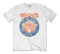 Aerosmith Men's Aero Force T-Shirt in White | Size: Medium aerosmith White M