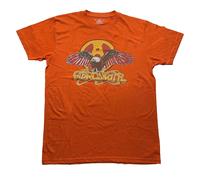 Aerosmith Men's Eagle T-Shirt in Orange | Size: Large aerosmith Orange L