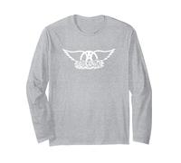 Aerosmith - Original Long Sleeve T-Shirt, Adult Unisex, Heather Grey, X-Large