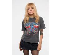 Aerosmith Rainbow Spade Limited Edition 999 Only Premium Wash T-Shirt in Grey | Size: 2XL aerosmith Grey 2XL