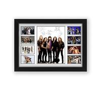 Aerosmith Signed Poster Print - Limited Edition Autograph Fan Gift - Collectible Memorabilia Merchandise (Framed A4 (30x21cm))