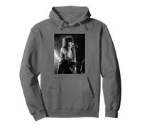 Aerosmith Singer Stephen Tyler By Andy Willsher Pullover Hoodie