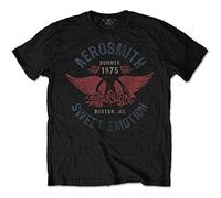 Aerosmith Sweet Emotion Official Tee T-Shirt Mens Unisex (Small) Black