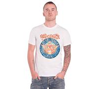 Aerosmith T Shirt Aero Force One Band Logo Official Mens White S