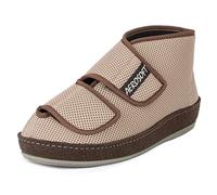 Aerosoft Boots 6062-4P, Ladies, Men, Rehab Shoe, Bandage Shoe, Slipper (Beige, UK_Footwear_Size_System, Adult, Women, Numeric, Medium, Numeric_6)