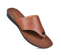 Aerosoft Flat Sandals For Women - Walking Summer Vacation Essentials Ladies Flip Flops - Comfortable Sandals For Women - Casual Outdoor Fashion Dressy Non Slip Footwear, Lilac Soft Brown, 7