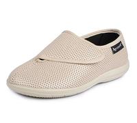 Aerosoft Ladies' Low Shoe Stretch 15, Pressure-Free, Slipper (Beige, 5.5)