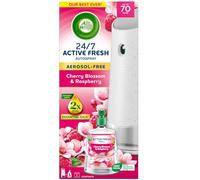 Aerosol Free Automatic Spray Kit - Cherry Blossom & Raspberry - Each Refill Lasts Up to 70 Days and Has 3 Settings to Find Your Preferred Fragrance Level
