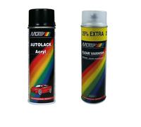 AEROSOL KIT FOR NISSAN Z11 BLACK PEARL METALLIC PAINT QASHQAI JUKE +MATT LACQUER