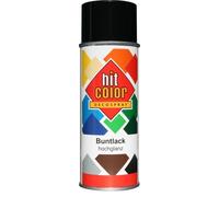 Aerosol Paint Decoration RAL 9005 Satin Black 400ML HITCOLOR BELTON