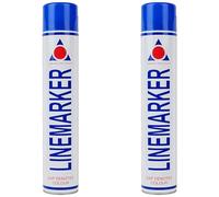 Aerosol Solutions 904 Line Marker Blue Spray Paint 750ml (Pack of 2)