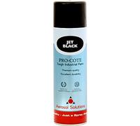 Aerosol Solutions Pro-Cote Jet Black Spray Paint 500ml