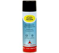 Aerosol Solutions Pro-Cote Plant Yellow Spray Paint 500ml - Premium Industrial Acrylic Aerosol Paint, Quick Drying, Tough Durable Finish, Weather Resistant, For Metal, Wood & Rigid Plastic