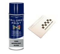 Aerosol Spray Paint For Ford KA 2008-2016 Moonlight Silver Metallic Quality Stone Chip Scratch Repair (Aerosol Spray Paint)