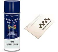 Aerosol Spray Paint For Ford Transit Custom 2013-Present Frozen White Solid W Quality Bottle Stone Chip Scratch Repair (Aerosol Spray)