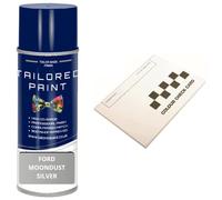 Aerosol Spray Paint For Ford Transit Custom 2013-Present Moondust Silver Metallic M ZJ Quality Bottle Stone Chip Scratch Repair (Aerosol Spray)