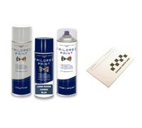 Aerosol Spray Paint For Land Rover Freelander L359 2006-2014 Cairns Blue Met 849/JEU/806 Includes Colour Card Checker (Aerosol Spray Paint, Lacquer + Primer)
