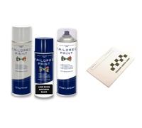 Aerosol Spray Paint For Range Rover L322 2005-2013 Santorini Black Metallic 1AG, 820, LRC820, PAB (Aerosol Spray Paint, Lacquer + Primer)