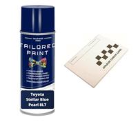 Aerosol Touch Up Paint For Toyota 2000-Present Stellar Blue Pearl 8 L7 Quality Stone Chip Scratch Repair Stellar Blue Pearl 8 L7 (Touch Up)