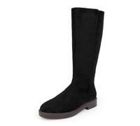 Aerosoles Prue, Black Faux Suede, 7