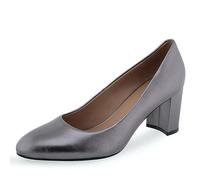 Aerosoles Women's Betsy Pump, Gunmetal Metallic Leather, 4 UK