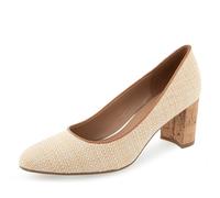 Aerosoles Women's Betsy Pump, Natural Raffia, 3.5 UK